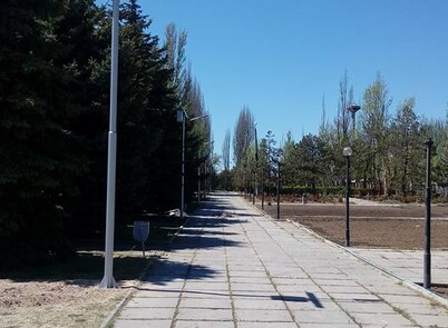 Виготовлення та монтаж опор освітлення з сонячними панелями в м.Генічеськ